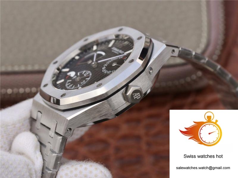 Audemars Piguet Royal Oak 41MM 26120ST.OO.1220ST.03 TWA Factory Black Dial 6 Audemars Piguet Royal Oak 41MM 26120ST.OO.1220ST.03 TWA Factory Black Dial 6