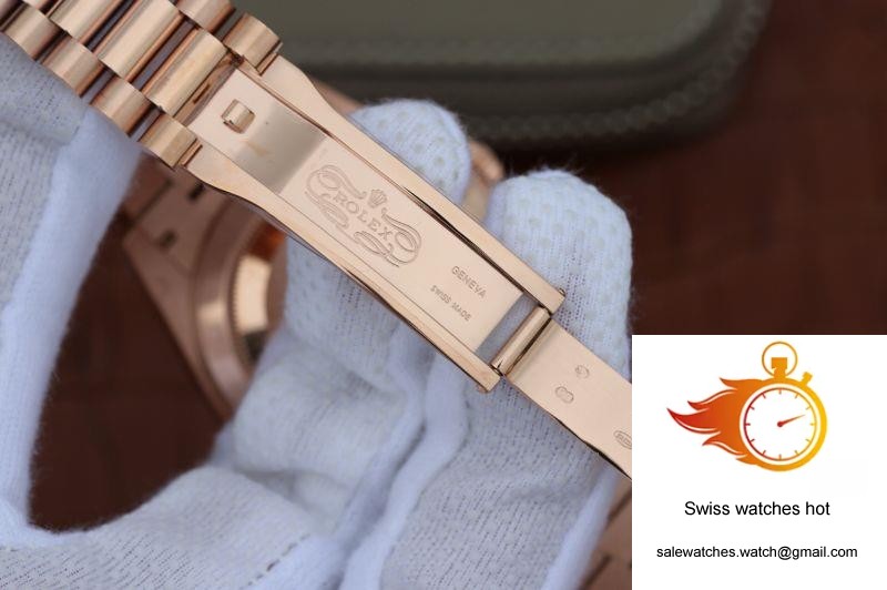Rolex Day Date II 228235 40mm EW Factory Rosegold Dial 6 Rolex Day Date II 228235 40mm EW Factory Rosegold Dial 6