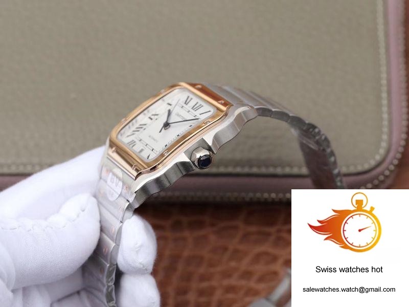 Cartier De Santos W2SA0006 BV Factory White Dial 6 Cartier De Santos W2SA0006 BV Factory White Dial 6
