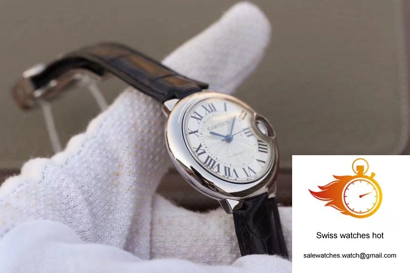 Ballon Bleu De Cartier 33mm W6920086 V6 Factory White Dial 6 Ballon Bleu De Cartier 33mm W6920086 V6 Factory White Dial 6