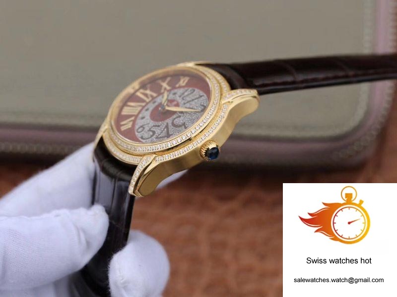 Audemars Piguet Millenary Ladies 77302BA.ZZ.D094CR.01 Brown Dial 6 Audemars Piguet Millenary Ladies 77302BA.ZZ.D094CR.01 Brown Dial 6