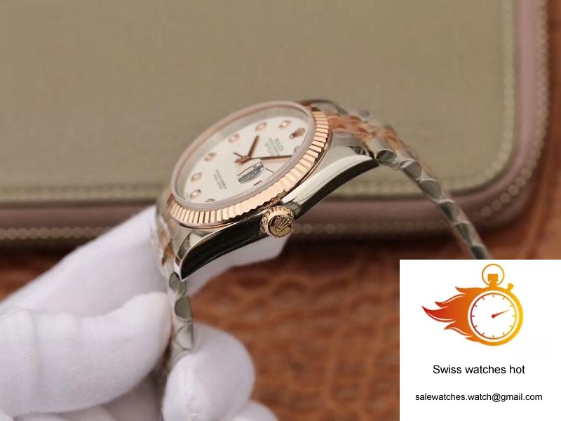 Rolex Datejust 36mm GM Factory White Dial 6 Rolex Datejust 36mm GM Factory White Dial 6