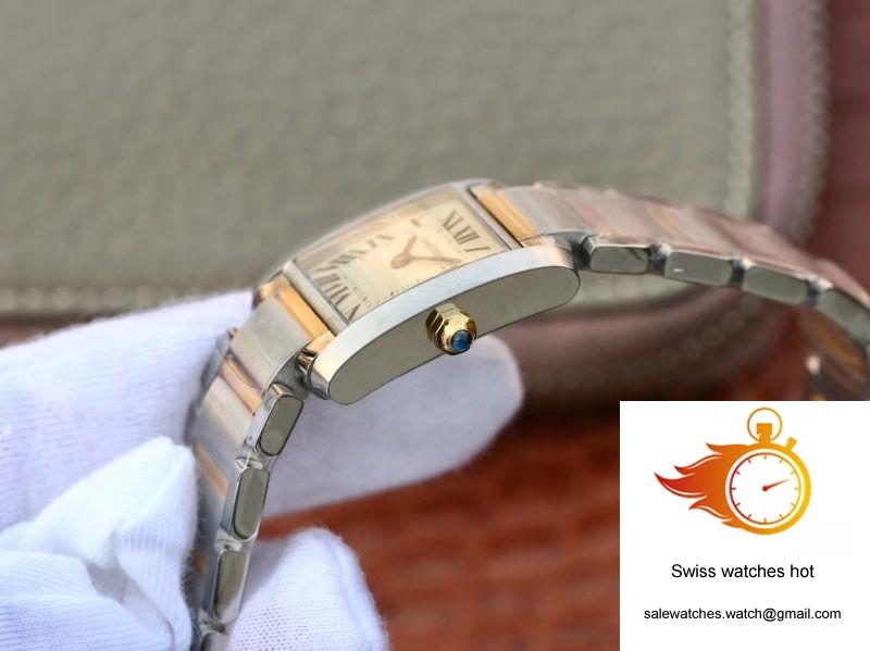 Cartier Tank Francaise Ladies W51007Q4 White Dial 6 Cartier Tank Francaise Ladies W51007Q4 White Dial 6