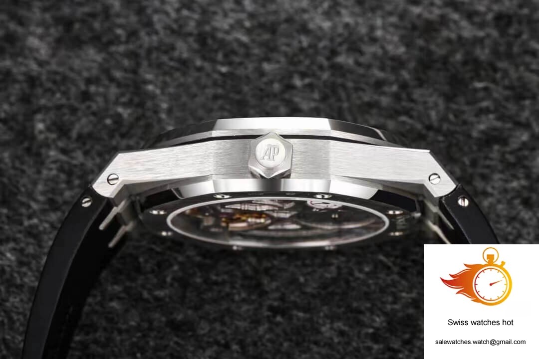 Audemars Piguet Royal Oak Tourbillon R8 Factory V3 Purple Dial Rubber Strap 6 Audemars Piguet Royal Oak Tourbillon R8 Factory V3 Purple Dial Rubber Strap 6