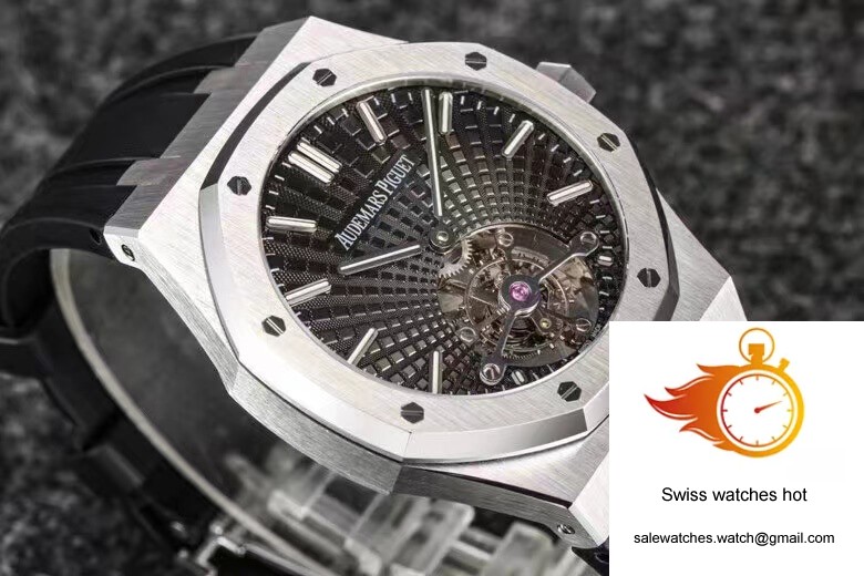 Audemars Piguet Royal Oak Tourbillon R8 Factory V3 Black Strap 6 Audemars Piguet Royal Oak Tourbillon R8 Factory V3 Black Strap 6