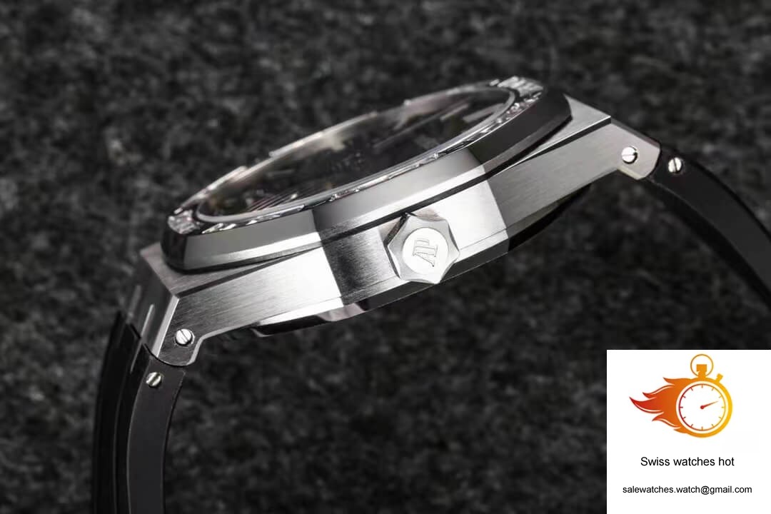Audemars Piguet Royal Oak Tourbillon R8 Factory V3 Black Rubber Strap 6 Audemars Piguet Royal Oak Tourbillon R8 Factory V3 Black Rubber Strap 6