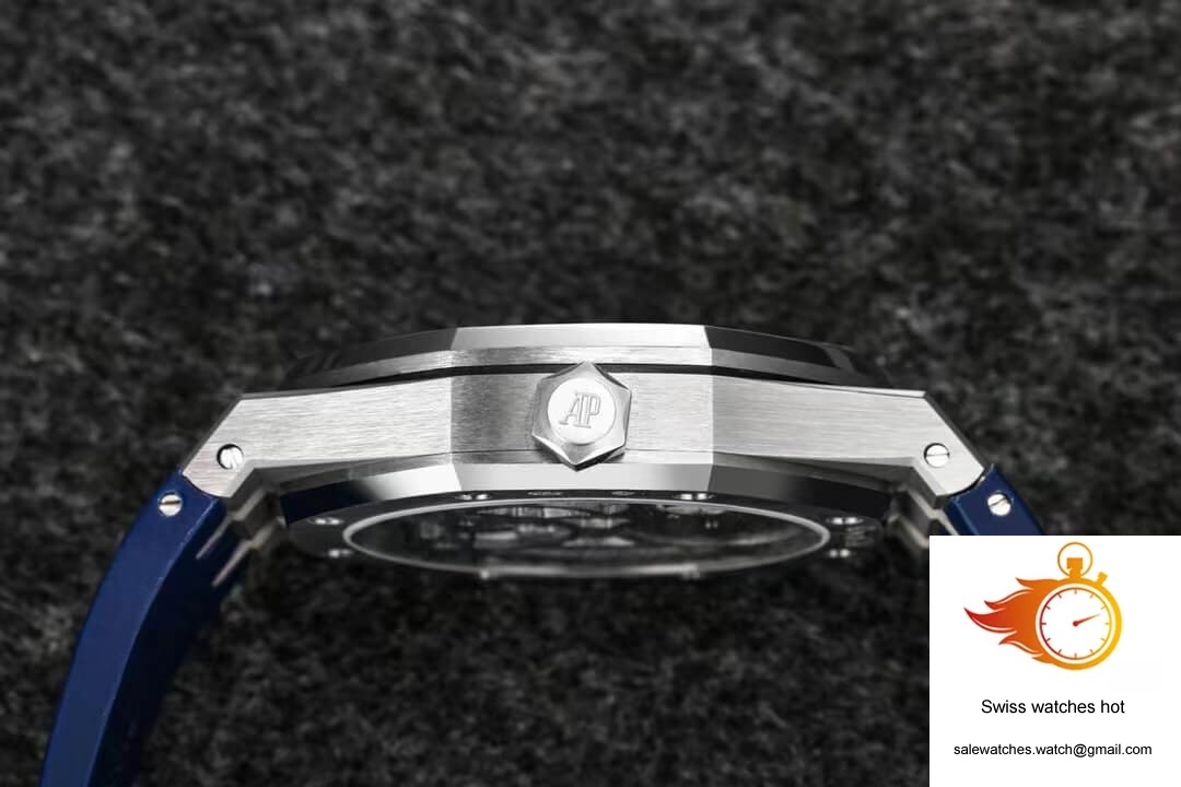 Audemars Piguet Royal Oak Tourbillon R8 Factory V3 Blue Rubber Strap 6 Audemars Piguet Royal Oak Tourbillon R8 Factory V3 Blue Rubber Strap 6