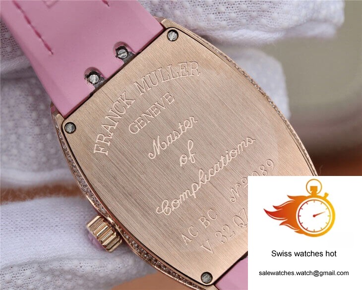 Franck Muller Vanguard Ladies ABF Factory Rose Gold Diamond-set Dial 6 Franck Muller Vanguard Ladies ABF Factory Rose Gold Diamond-set Dial 6