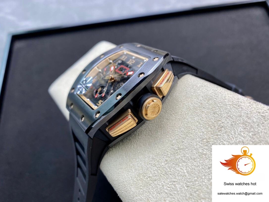 Richard Mille RM011 KV Factory Black Ceramic Skeleton Dial 6 Richard Mille RM011 KV Factory Black Ceramic Skeleton Dial 6
