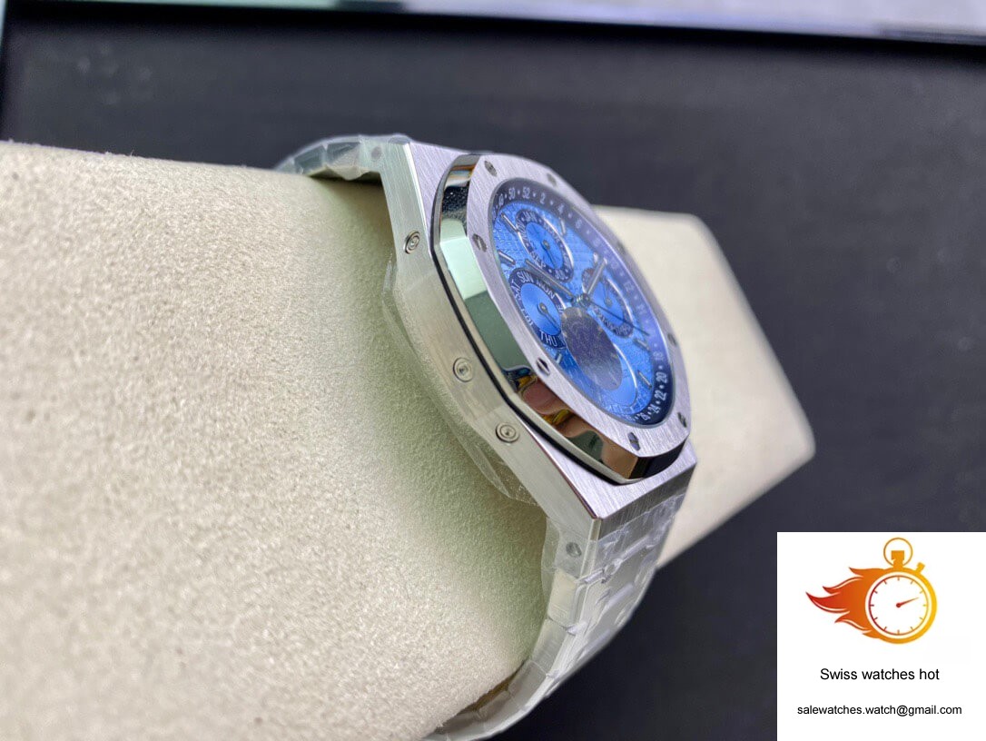 Audemars Piguet Royal Oak 26574PT.OO.1220PT.01 APS Factory Blue Dial 6 Audemars Piguet Royal Oak 26574PT.OO.1220PT.01 APS Factory Blue Dial 6
