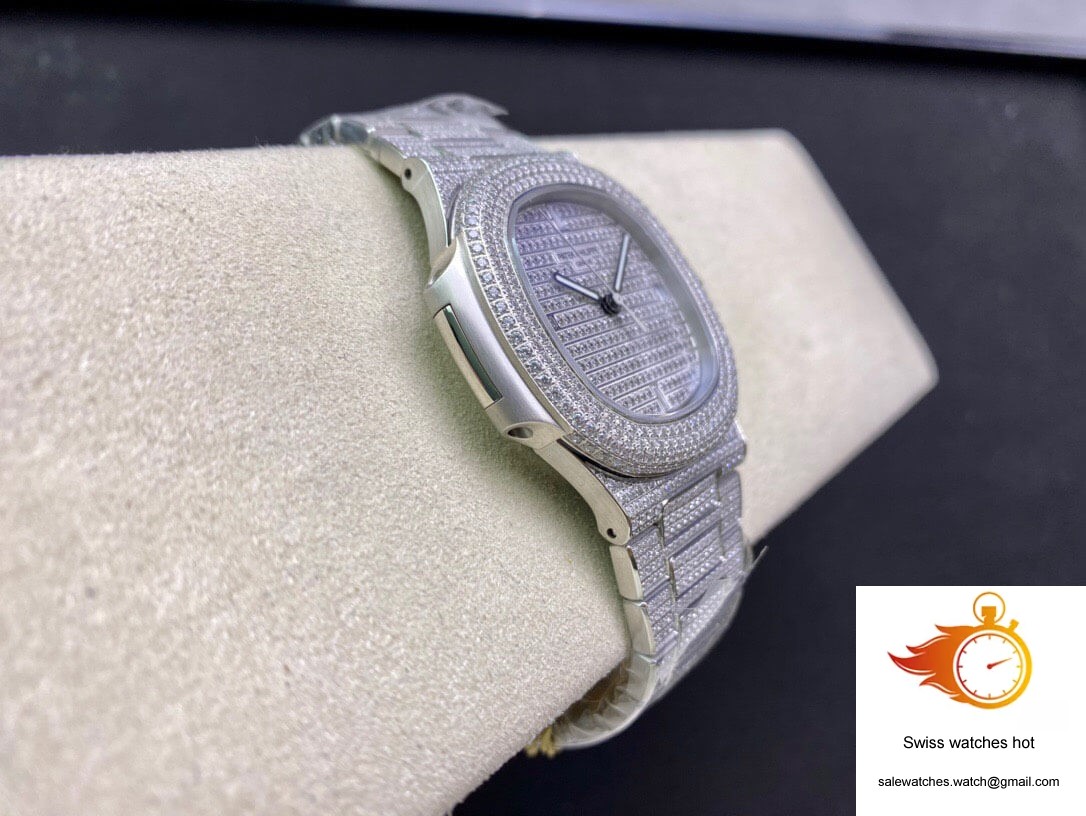 Patek Philippe Nautilus 5719/1G-001 PPF Factory Diamond Dial 6 Patek Philippe Nautilus 5719/1G-001 PPF Factory Diamond Dial 6