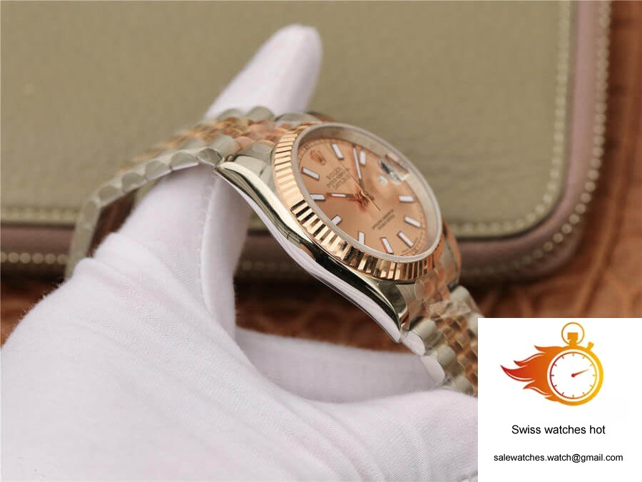 Rolex Datejust 116231 36MM GM Factory Rose Gold Pink Dial 6 Rolex Datejust 116231 36MM GM Factory Rose Gold Pink Dial 6