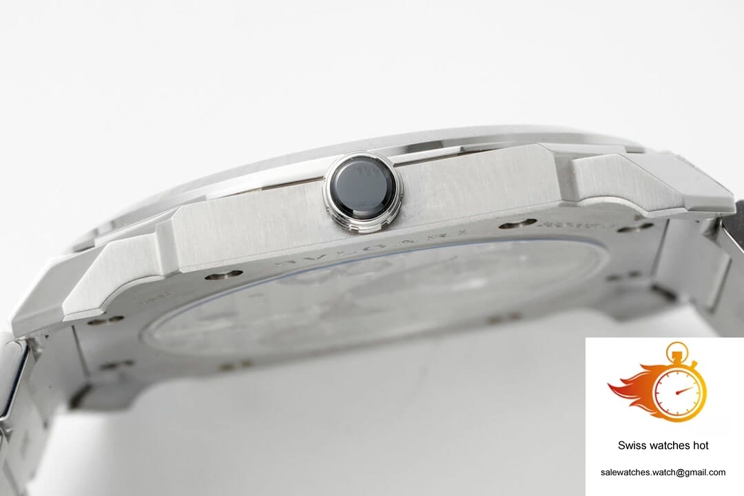 Bvlgari Octo Finissimo 103431 BV Factory Stainless Steel Blue Dial 6 Bvlgari Octo Finissimo 103431 BV Factory Stainless Steel Blue Dial 6