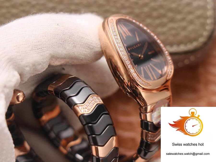 Bvlgari Serpenti BV Factory Rose Gold Diamonds 6 Bvlgari Serpenti BV Factory Rose Gold Diamonds 6
