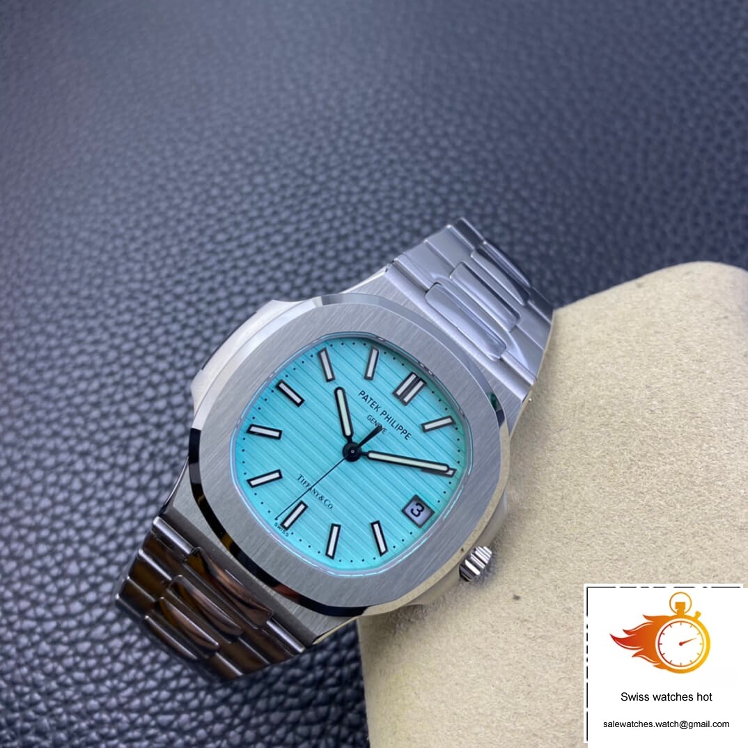 Patek Philippe Nautilus 5711/1A-018 3K Factory Tiffany Blue Dial 6 Patek Philippe Nautilus 5711/1A-018 3K Factory Tiffany Blue Dial 6