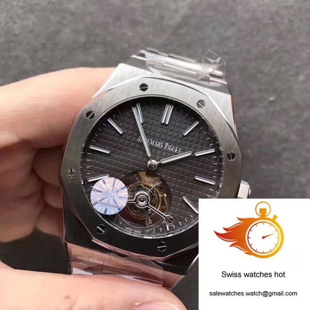 Audemars Piguet Royal Oak Tourbillon 26510PT.OO.1220PT.01 JF Factory Grey Dial 6 Audemars Piguet Royal Oak Tourbillon 26510PT.OO.1220PT.01 JF Factory Grey Dial 6
