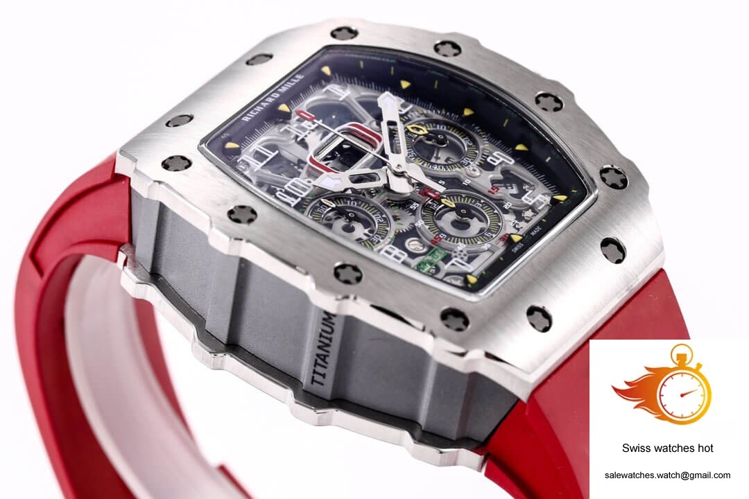 Richard Mille RM11-03RG KV Factory Titanium Red Strap 6 Richard Mille RM11-03RG KV Factory Titanium Red Strap 6