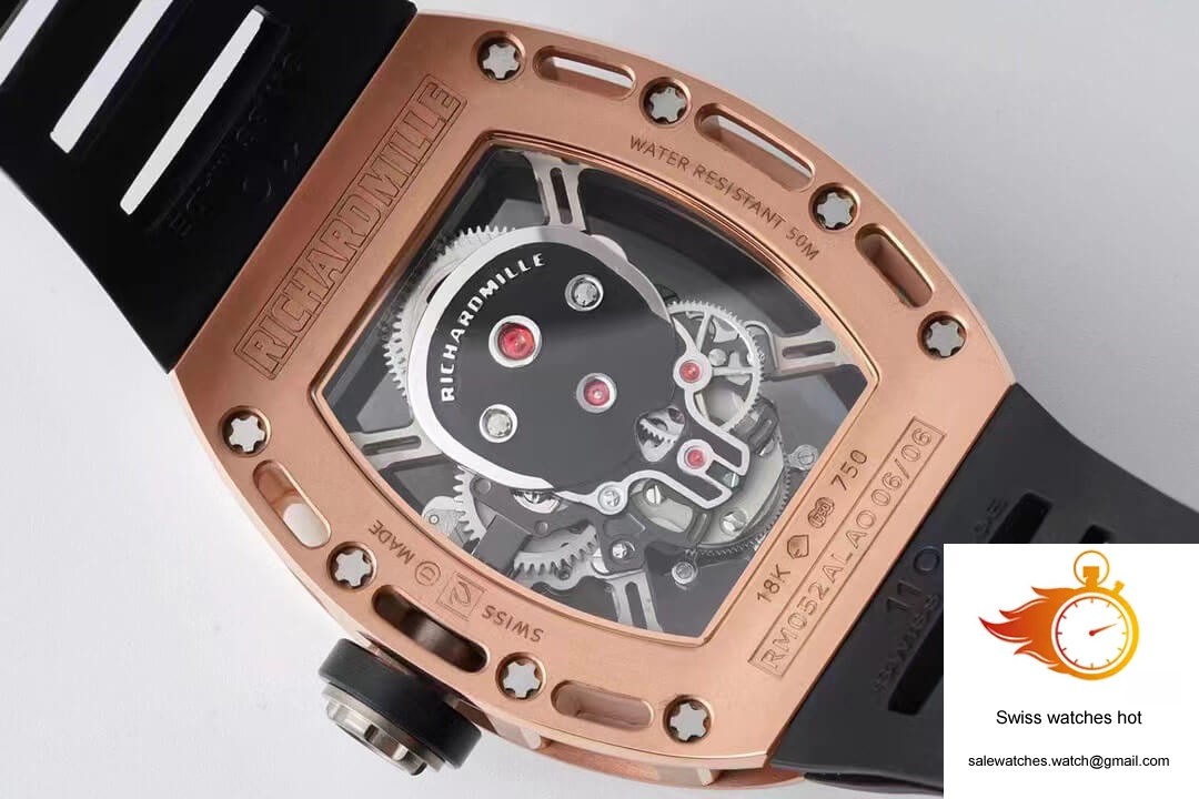 Richard Mille RM052 Tourbillon EUR Factory Titanium Case 6 Richard Mille RM052 Tourbillon EUR Factory Titanium Case 6