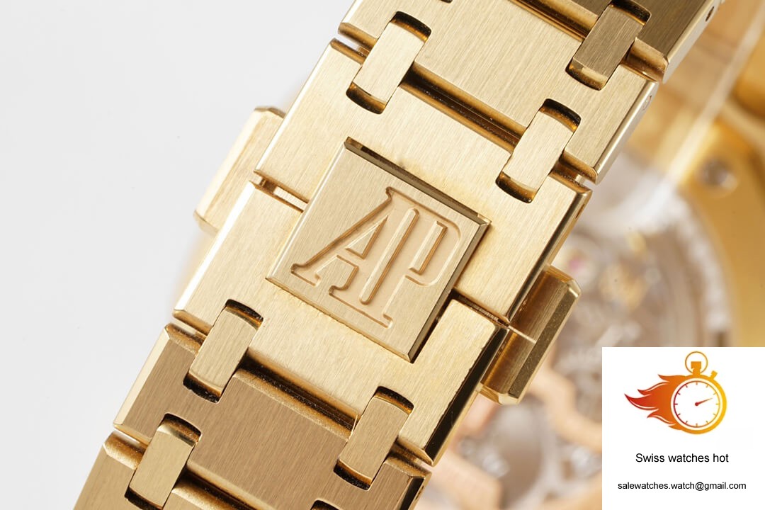 Audemars Piguet Royal Oak 15202BA.OO.1240BA.02 KZ Factory Gold Dial 6 Audemars Piguet Royal Oak 15202BA.OO.1240BA.02 KZ Factory Gold Dial 6