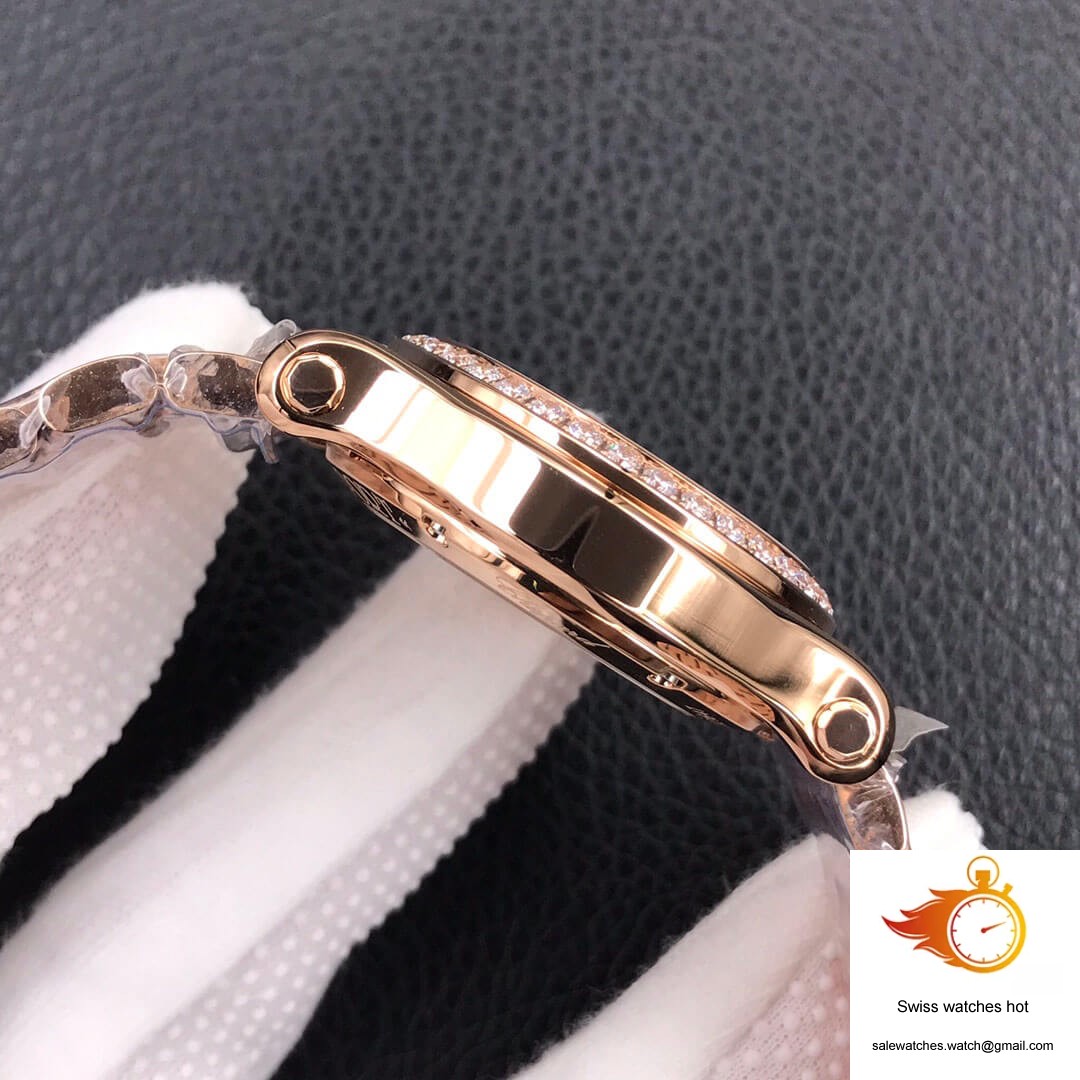 Chopard Happy Diamonds 274808-5004 YF Factory Rose Gold Silver Dial 6 Chopard Happy Diamonds 274808-5004 YF Factory Rose Gold Silver Dial 6