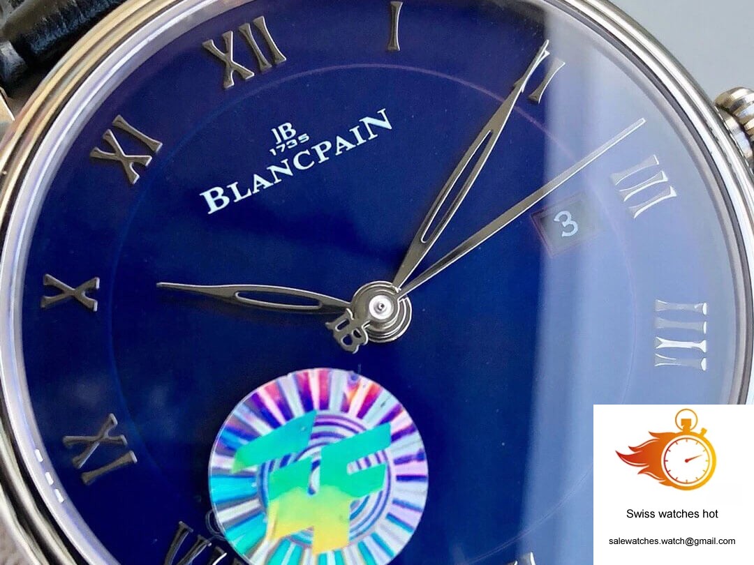 Blancpain Villeret 6551-1127-55B ZF Factory Blue Dial 6 Blancpain Villeret 6551-1127-55B ZF Factory Blue Dial 6