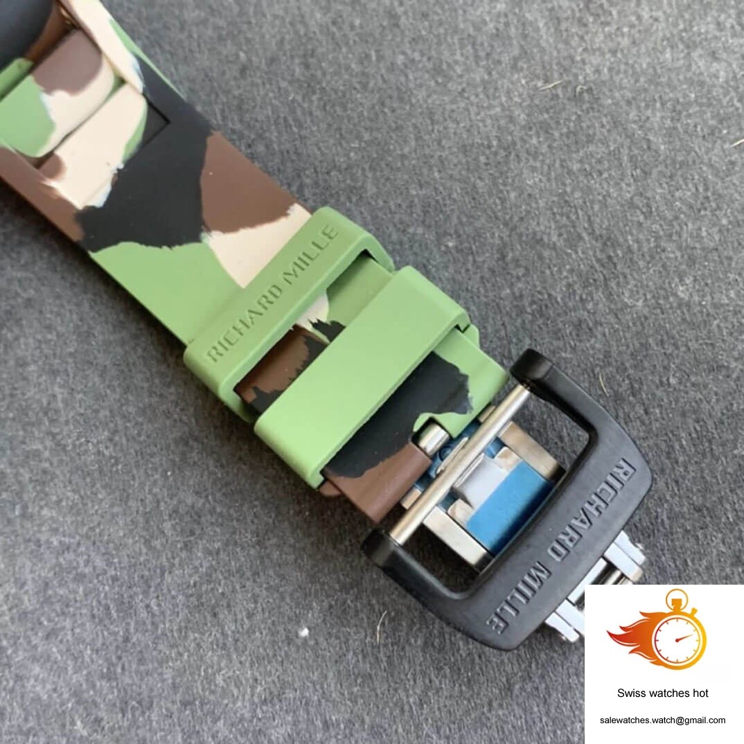 Richard Mille RM35-02 KV Factory V3 Carbon Fiber Camouflage Strap 6 Richard Mille RM35-02 KV Factory V3 Carbon Fiber Camouflage Strap 6