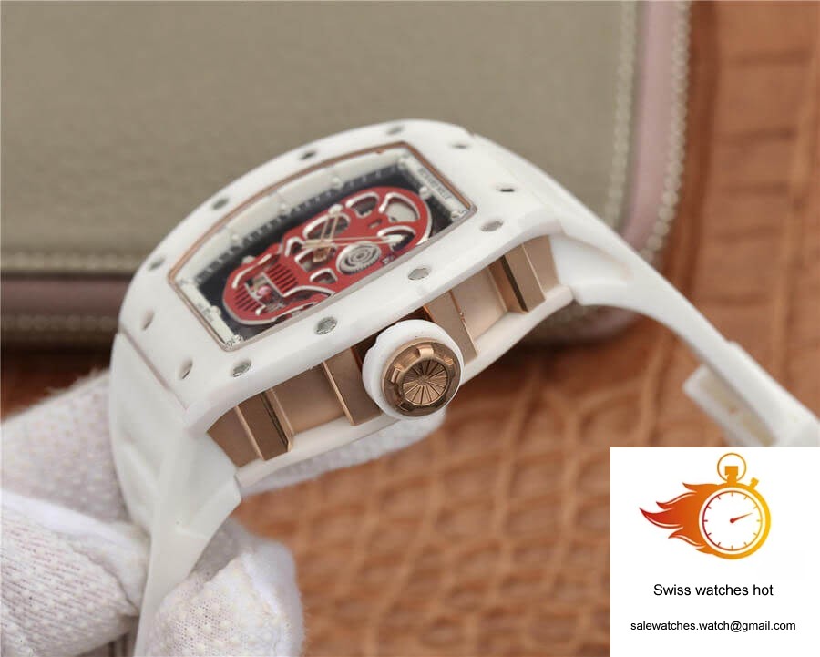 Richard Mille RM52-01 KV Factory Red Skull Dial 6 Richard Mille RM52-01 KV Factory Red Skull Dial 6