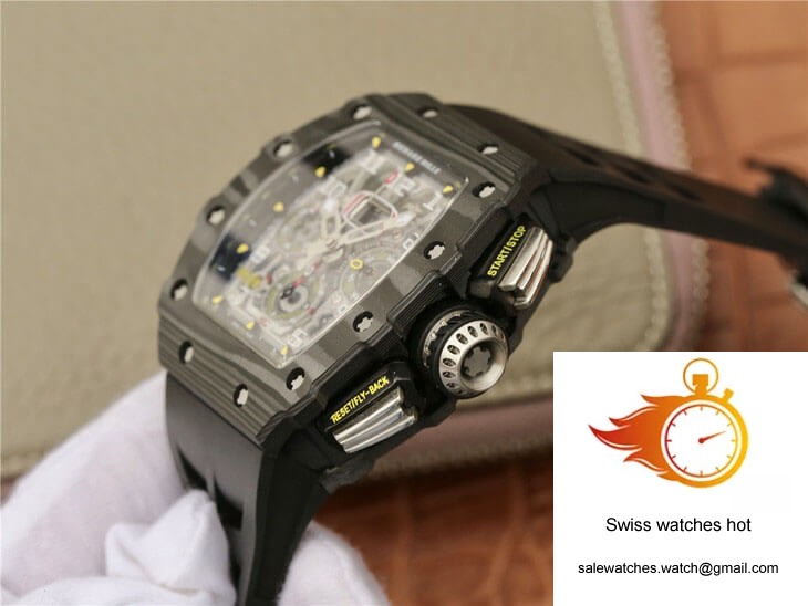 Richard Mille RM11-03 KV Factory Black Carbon Fiber Case 6 Richard Mille RM11-03 KV Factory Black Carbon Fiber Case 6