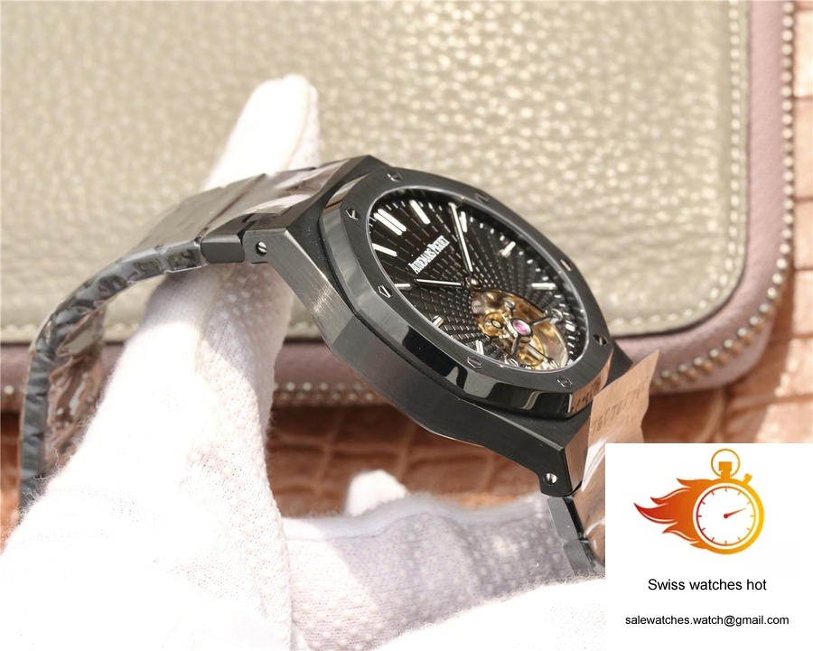 Audemars Piguet Royal Oak Tourbillon Extra Thin 26522CE.OO.1225CE.01 R8 Factory Black Dial 6 Audemars Piguet Royal Oak Tourbillon Extra Thin 26522CE.OO.1225CE.01 R8 Factory Black Dial 6