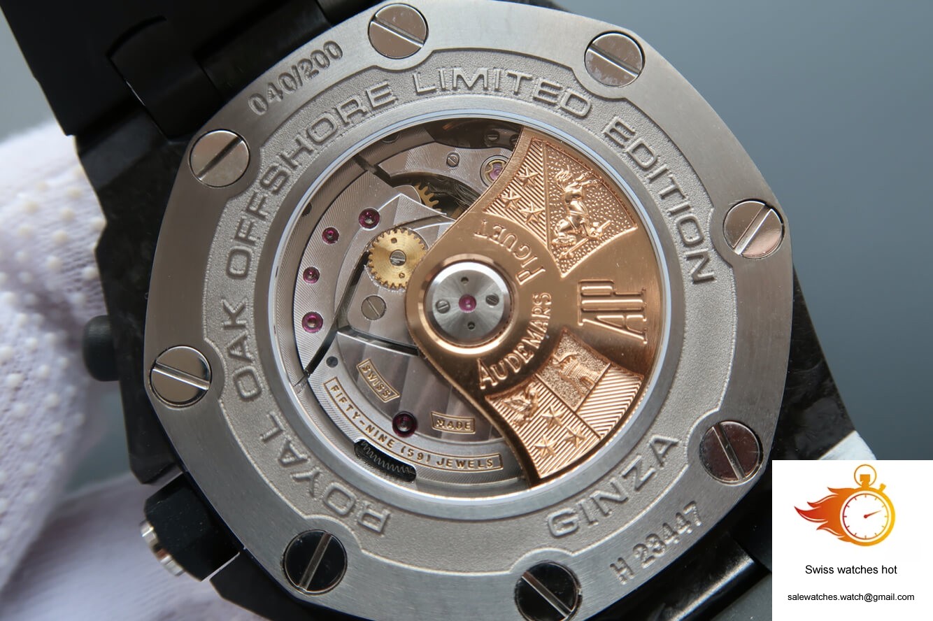 Audemars Piguet Royal Oak Offshore 26205AU.OO.D002CR.01 JF Factory Black Dial 6 Audemars Piguet Royal Oak Offshore 26205AU.OO.D002CR.01 JF Factory Black Dial 6