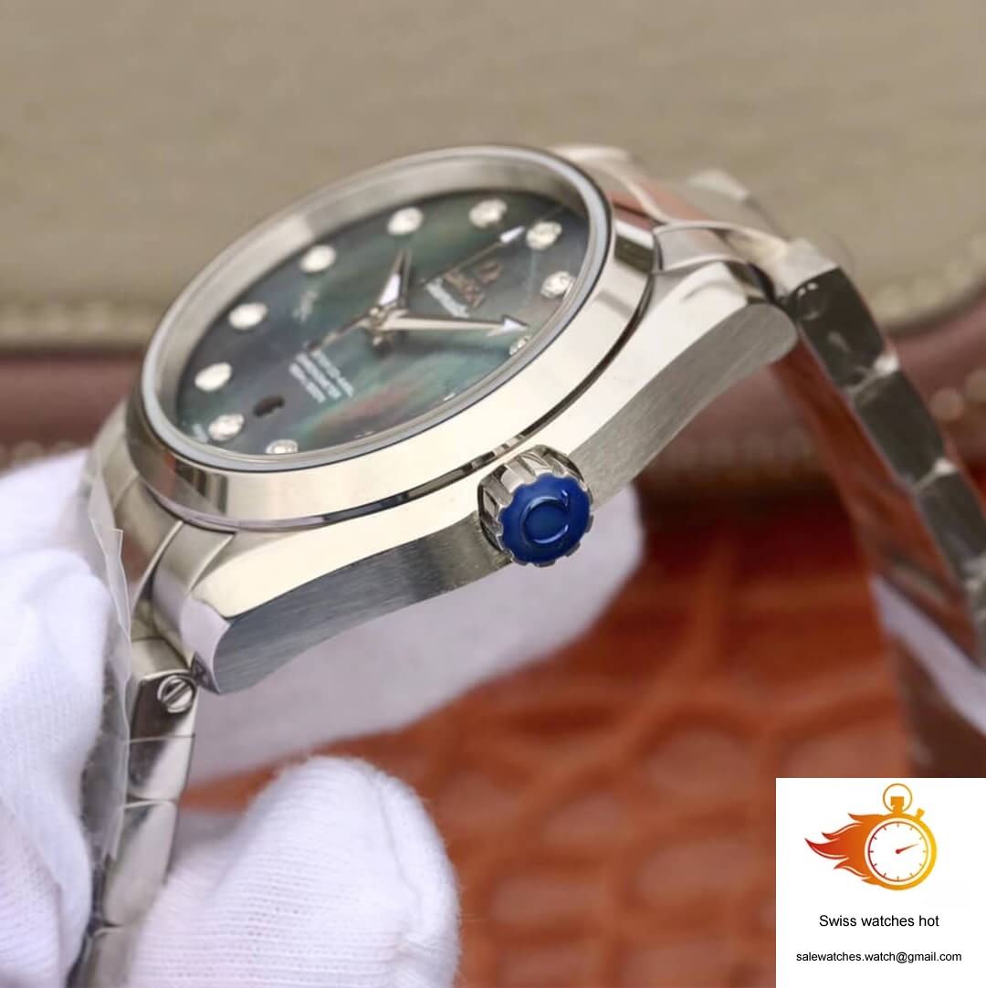 Omega Seamaster 231.10.34.20.57.001 Aqua Terra 150M 3S Factory Mother-Of-Pearl Dial 6 Omega Seamaster 231.10.34.20.57.001 Aqua Terra 150M 3S Factory Mother-Of-Pearl Dial 6