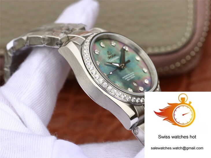 Omega Seamaster 231.15.34.20.57.001 Aqua Terra 150M 3S Factory Mother-Of-Pearl Dial 6 Omega Seamaster 231.15.34.20.57.001 Aqua Terra 150M 3S Factory Mother-Of-Pearl Dial 6
