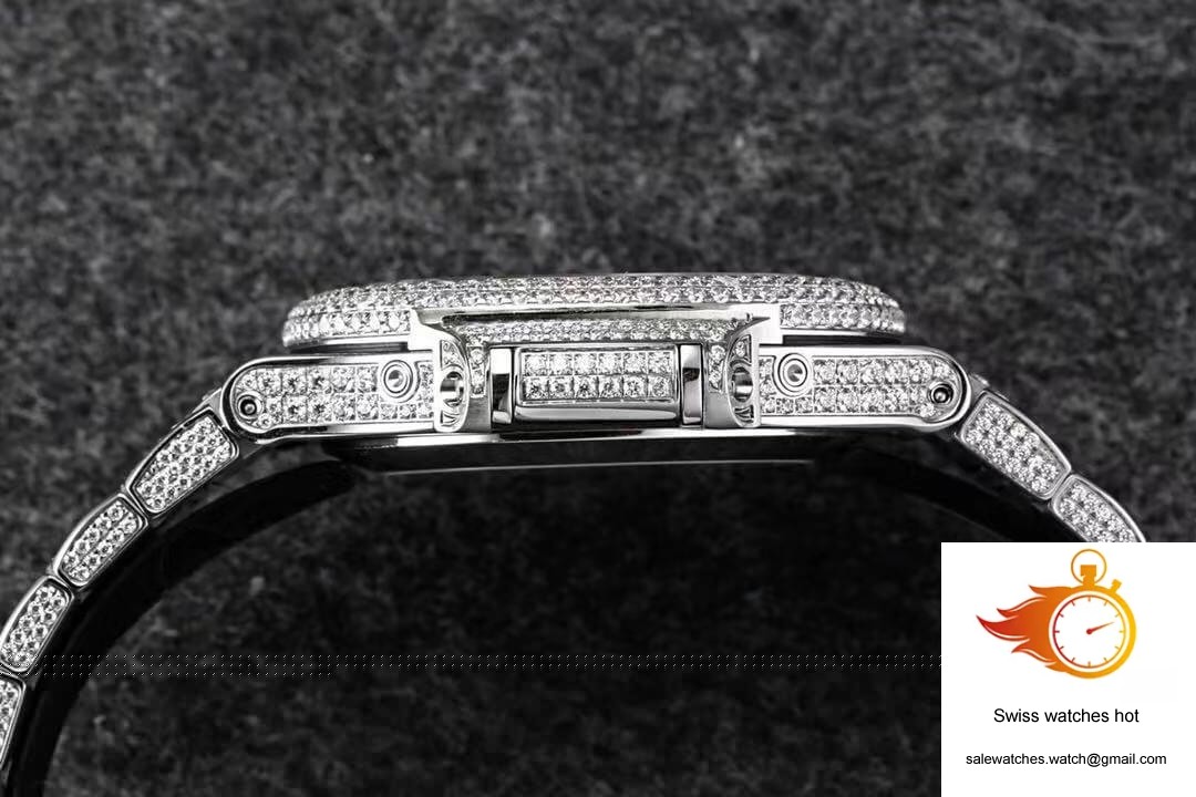 Patek Philippe Nautilus 5726/1A-014 R8 Factory Gypsophila Silver Diamond 6 Patek Philippe Nautilus 5726/1A-014 R8 Factory Gypsophila Silver Diamond 6