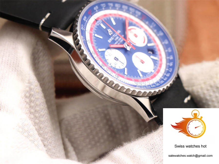 Breitling Navitimer 1 B01 Chronograph 43 Pan Am Edition AB01212B1C1A1 V9 Factory Blue Dial 6 Breitling Navitimer 1 B01 Chronograph 43 Pan Am Edition AB01212B1C1A1 V9 Factory Blue Dial 6