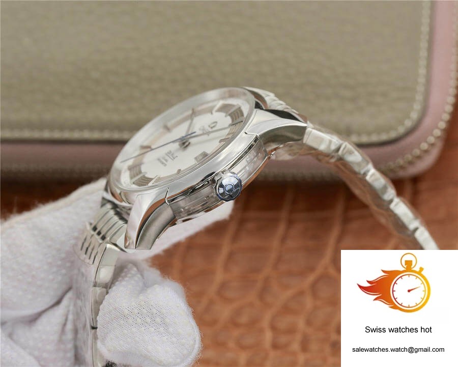 Omega De Ville 431.30.41.21.02.001 VS Factory Silver Dial Stainless Steel Strap 6 Omega De Ville 431.30.41.21.02.001 VS Factory Silver Dial Stainless Steel Strap 6