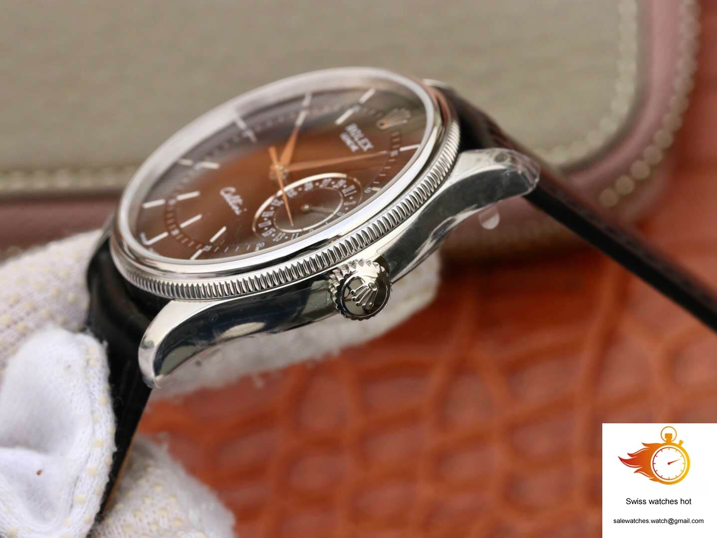 Rolex Celini Date 50519 MKS Factory Black Dial 6 Rolex Celini Date 50519 MKS Factory Black Dial 6