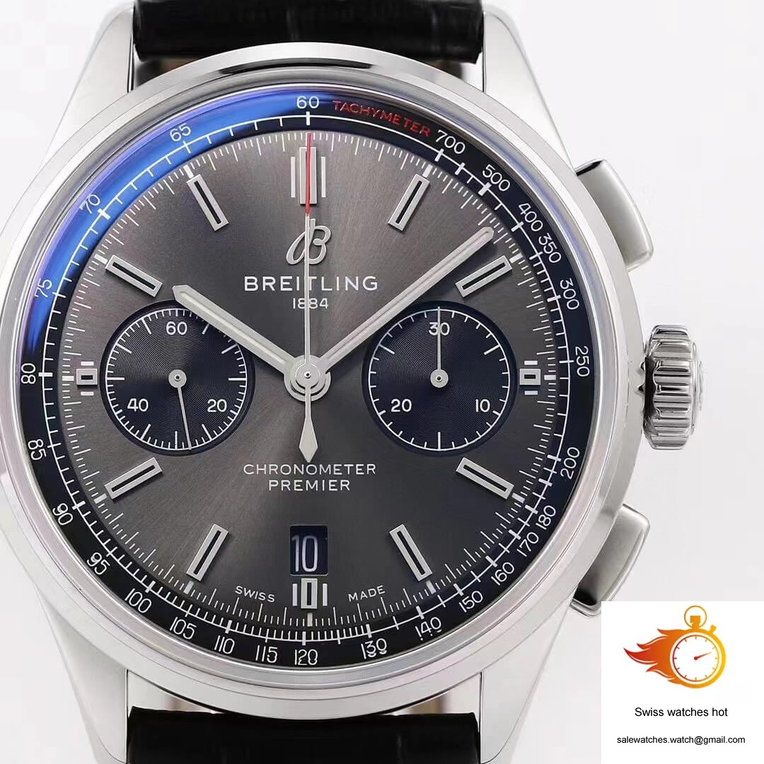 Breitling Premier B01 Chronograph AB0118221B1P1 GF Factory V2 Grey Dial 6 Breitling Premier B01 Chronograph AB0118221B1P1 GF Factory V2 Grey Dial 6