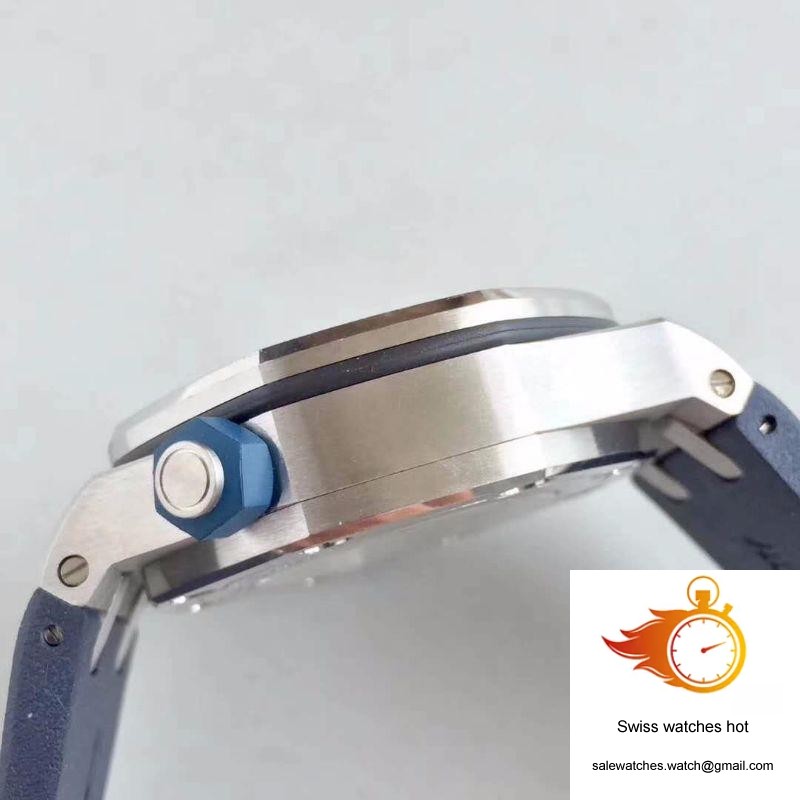 Audemars Piguet Royal Oak Offshore Diver 15710ST.OO.A027CA.01 JF Factory V8 Blue Dial 6 Audemars Piguet Royal Oak Offshore Diver 15710ST.OO.A027CA.01 JF Factory V8 Blue Dial 6