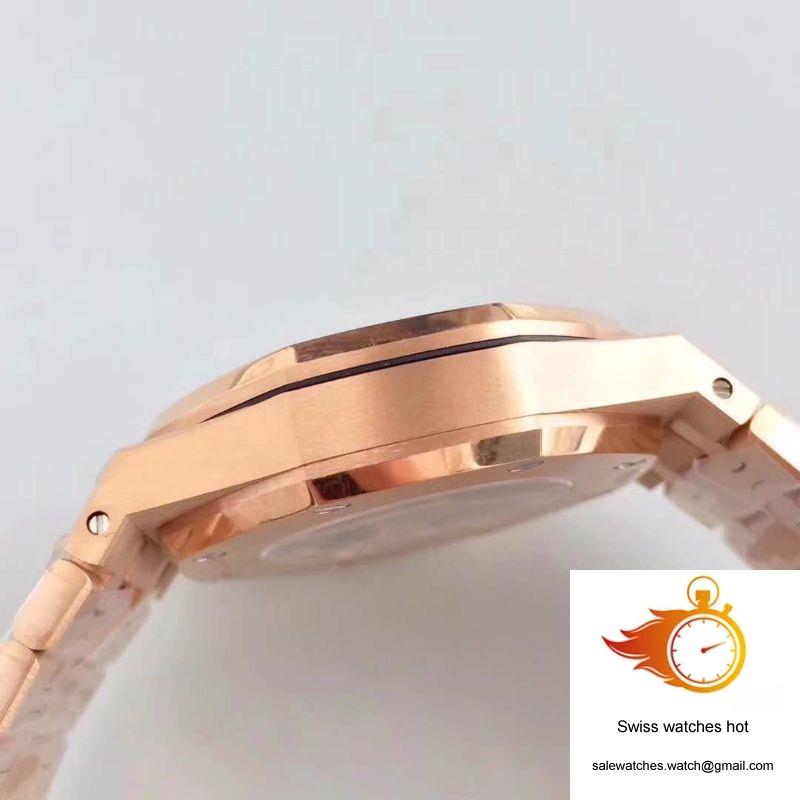 Audemars Piguet Royal Oak 15407OR.OO.1220OR.01 JF Factory Skeleton Dial 6 Audemars Piguet Royal Oak 15407OR.OO.1220OR.01 JF Factory Skeleton Dial 6
