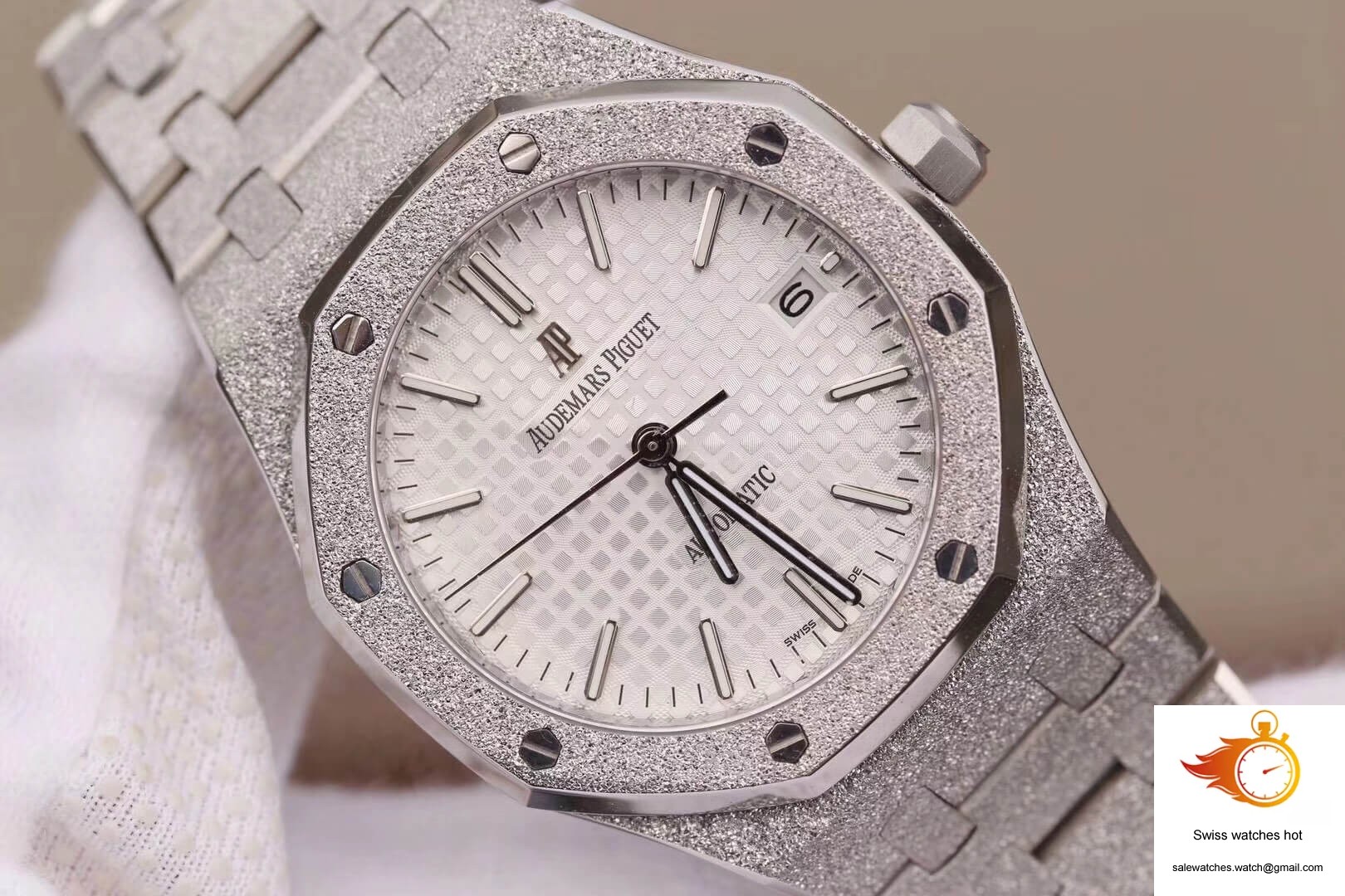 Audemars Piguet Royal Oak 15454BC.GG.1259BC.01 JH Factory Silver Dial 6 Audemars Piguet Royal Oak 15454BC.GG.1259BC.01 JH Factory Silver Dial 6
