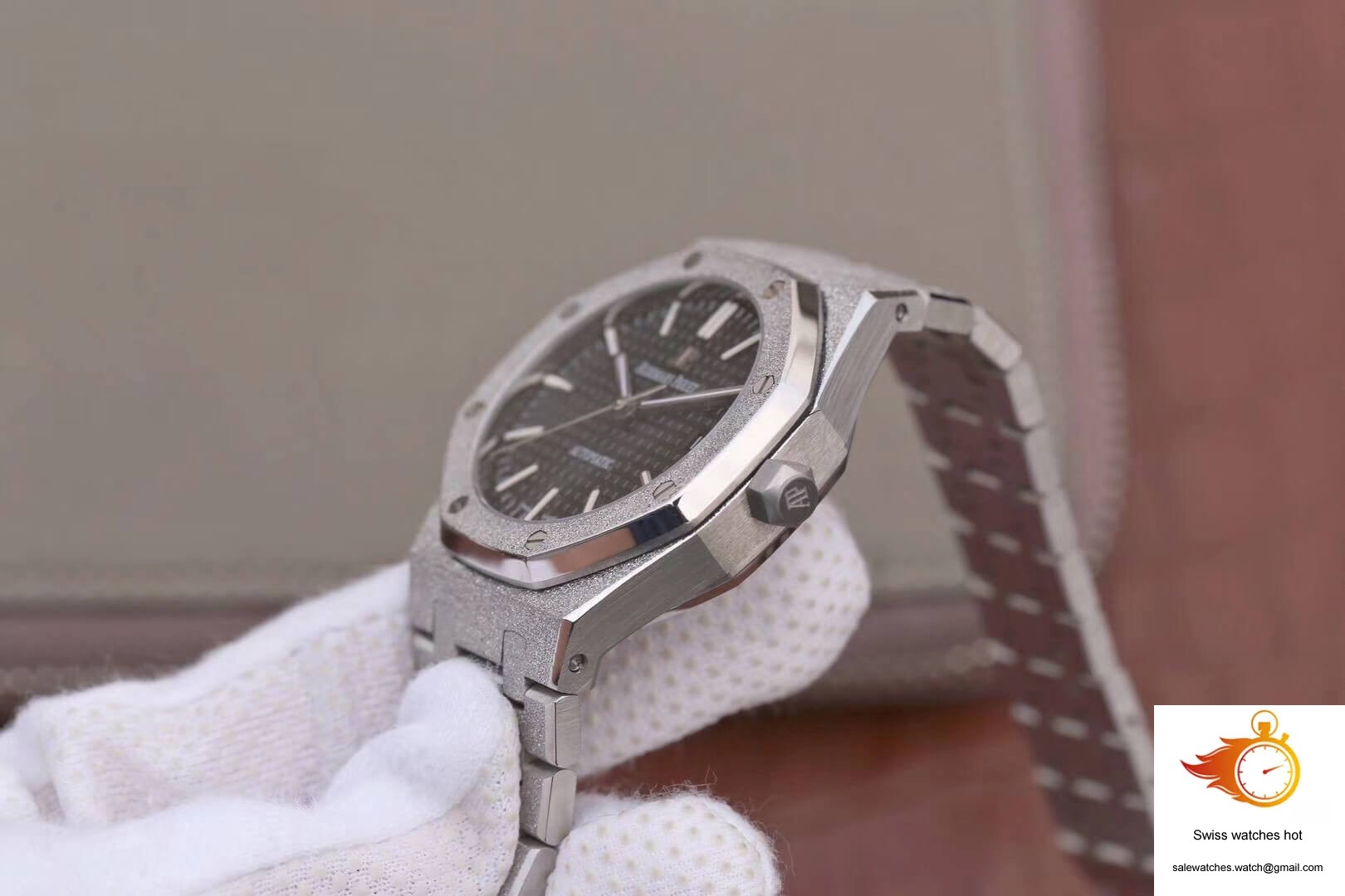 Audemars Piguet Royal Oak 15454BC.GG.1259BC.01 JH Factory Black Dial 6 Audemars Piguet Royal Oak 15454BC.GG.1259BC.01 JH Factory Black Dial 6