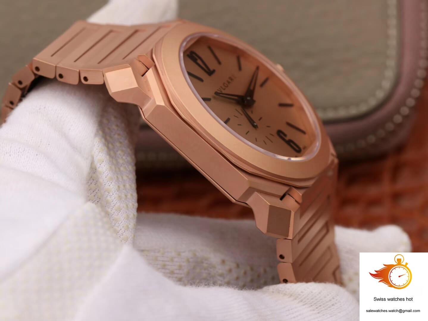 Bvlgari Octo Finissimo 102912 BV Factory Rose Gold Dial 6 Bvlgari Octo Finissimo 102912 BV Factory Rose Gold Dial 6