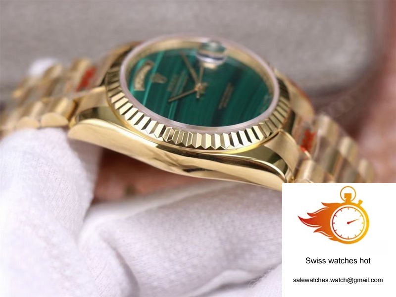 Rolex Day Date President 18238 Malachite Green Dial 6 Rolex Day Date President 18238 Malachite Green Dial 6