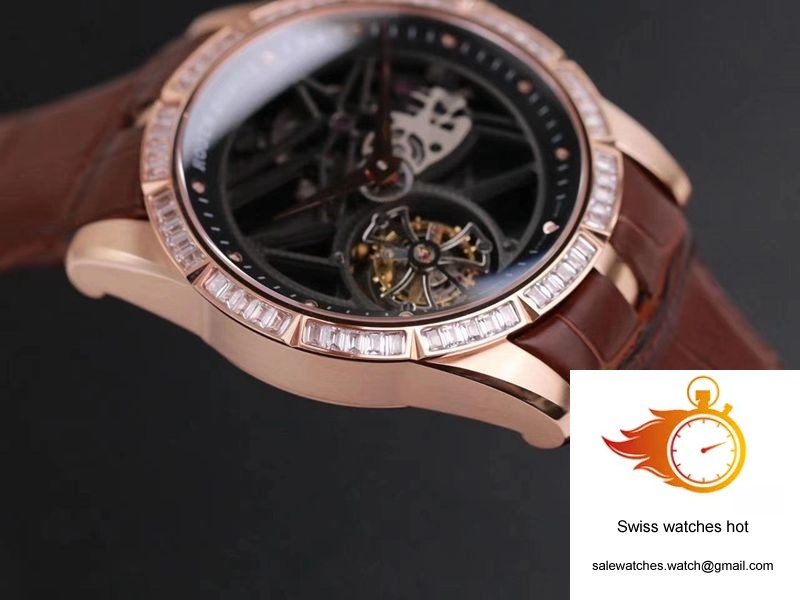 Roger Dubuis Excalibur RDDBEX0404 JB Factory V3 Rose Gold Tourbillon 6 Roger Dubuis Excalibur RDDBEX0404 JB Factory V3 Rose Gold Tourbillon 6