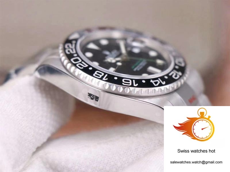 Rolex GMT Master II 116710LN-78200 Noob Factory Black Dial V11 6 Rolex GMT Master II 116710LN-78200 Noob Factory Black Dial V11 6