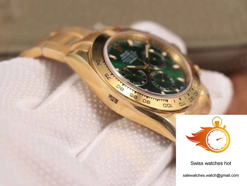 Rolex Daytona M116508-0013 Noob Factory Green Dial 4130 Movement 6 Rolex Daytona M116508-0013 Noob Factory Green Dial 4130 Movement 6