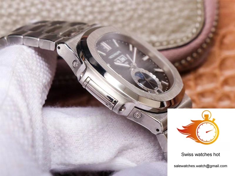 PF Factory Patek Philippe Nautilus 5726/1A-001 Moonphase Gray Dial 6 PF Factory Patek Philippe Nautilus 5726/1A-001 Moonphase Gray Dial 6