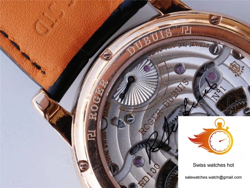Roger Dubuis Hommage RDDBHO0562 Double Flying tourbillon JB Factory Silver Dial 6 Roger Dubuis Hommage RDDBHO0562 Double Flying tourbillon JB Factory Silver Dial 6