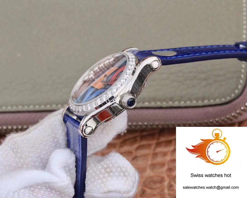 Chopard Happy Diamonds Happy Love 278559-3020 YF Factory Blue Mother Pearl Dial 6 Chopard Happy Diamonds Happy Love 278559-3020 YF Factory Blue Mother Pearl Dial 6