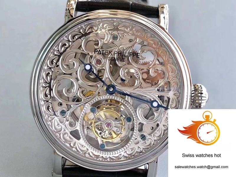 Patek Philippe Tourbillon 316L Stainless Steel Skeleton Dial 6 Patek Philippe Tourbillon 316L Stainless Steel Skeleton Dial 6